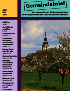 Gemeindebrief April / Mai 2017