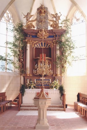 Kirche St. Georgs - Altar