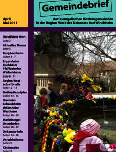 Gemeindebrief April / Mai 2011