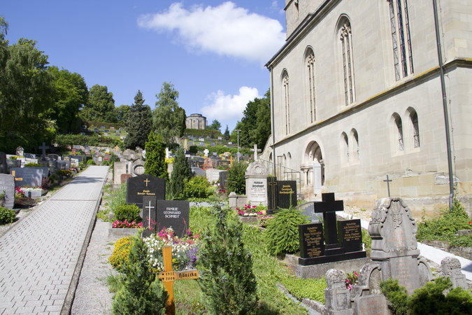 Hauptweg in Richtung Kapellenberg