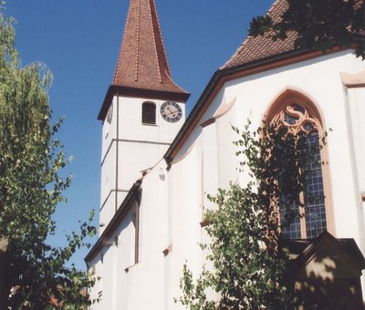 In Ickelheim entsteht derzeit die Kirchhofmauer. Eine auch für das Ortsbild wichtige Maßnahme.