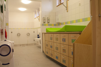 Sanitärbereich Umbau Kleinkindgruppe 2012